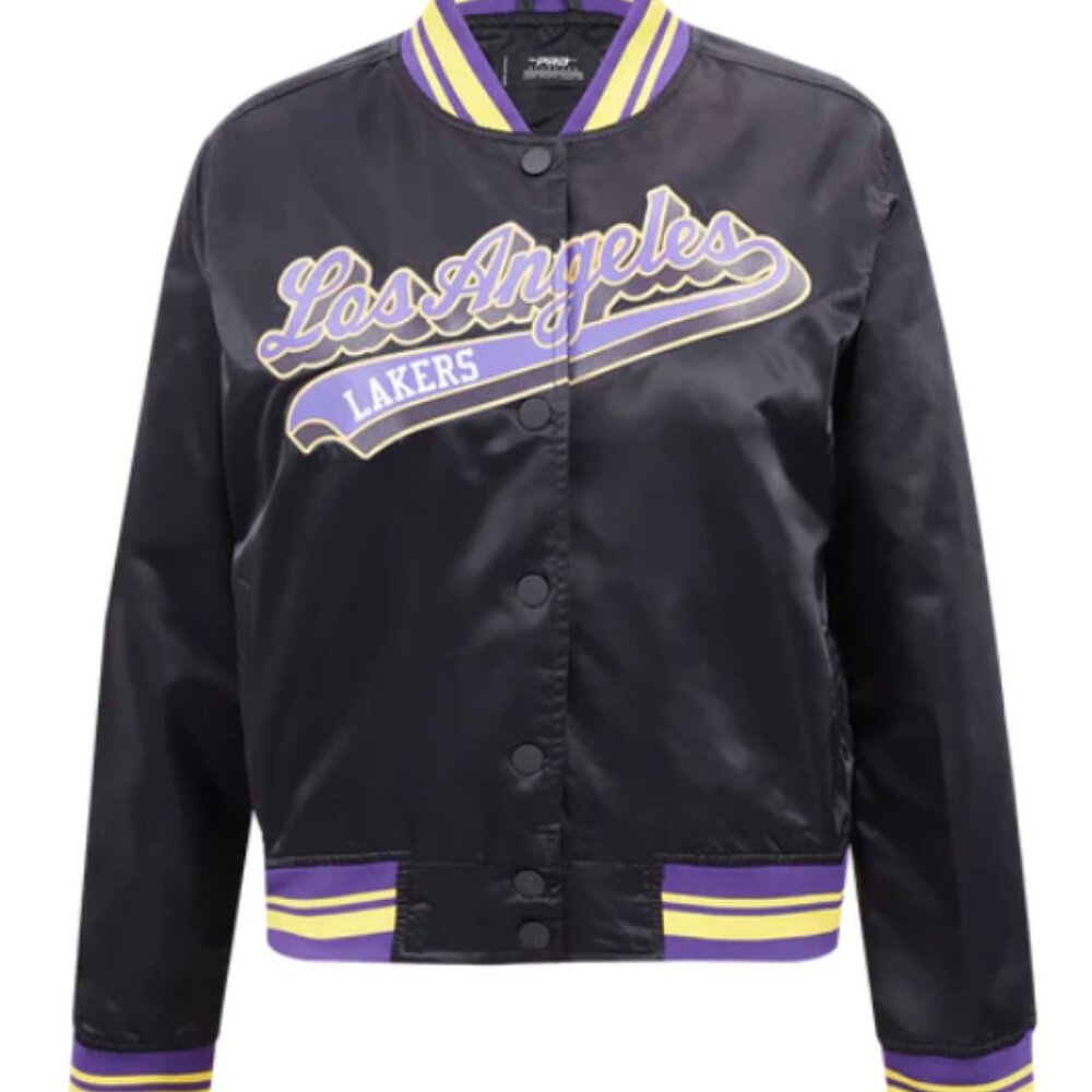Pro Standard Women's NBA Los Angeles Lakers Satin Jacket